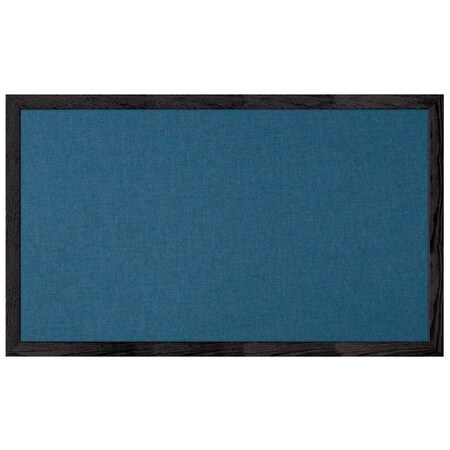 United Visual Products Combo Board, 36"x24", Gold Frame/Black Porcelain & Cork UVDECORK3624G-BLKPORC-CORK